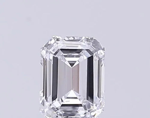0.25ct Emerald Lab Grown Diamond (Colour D, Clarity VS1, IGI Certified)