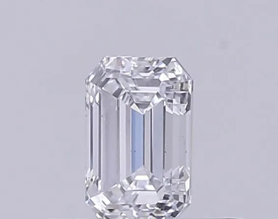 0.31ct Emerald Lab Grown Diamond (Colour D, Clarity VS2, IGI Certified)