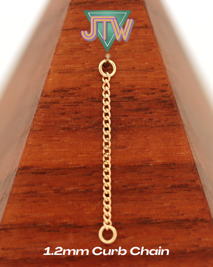 14K Gold Curb Chain
