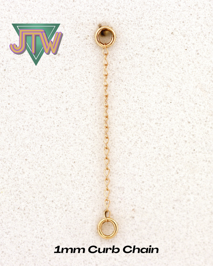 14K Gold Curb Chain