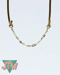 14K Gold Figaro Chain