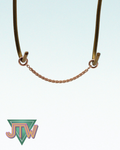14K Gold Round Wheat Chain