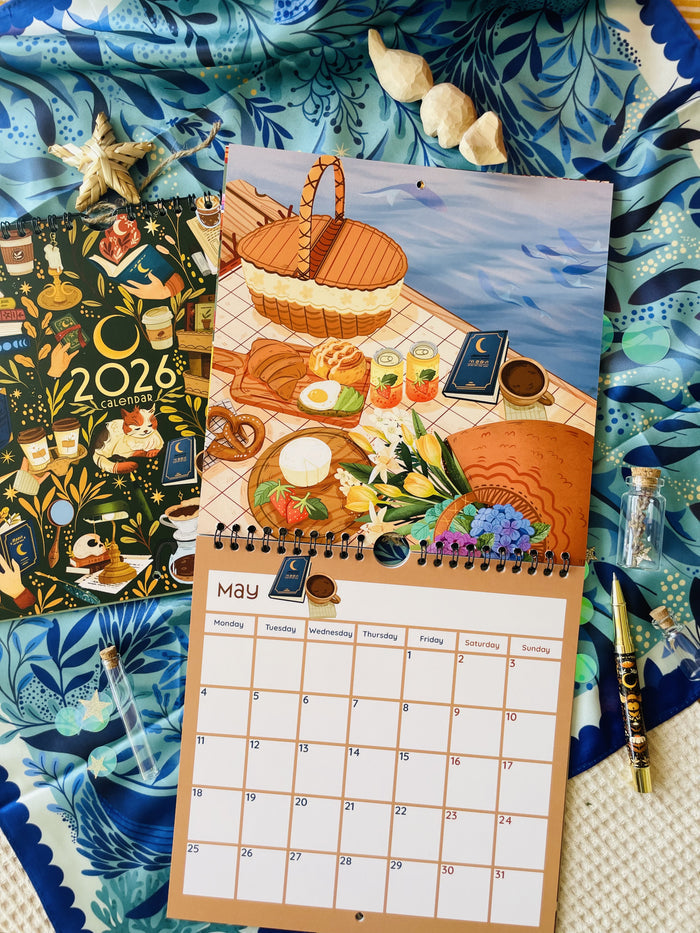 2026 Wall Calendar, Cozy Calendar