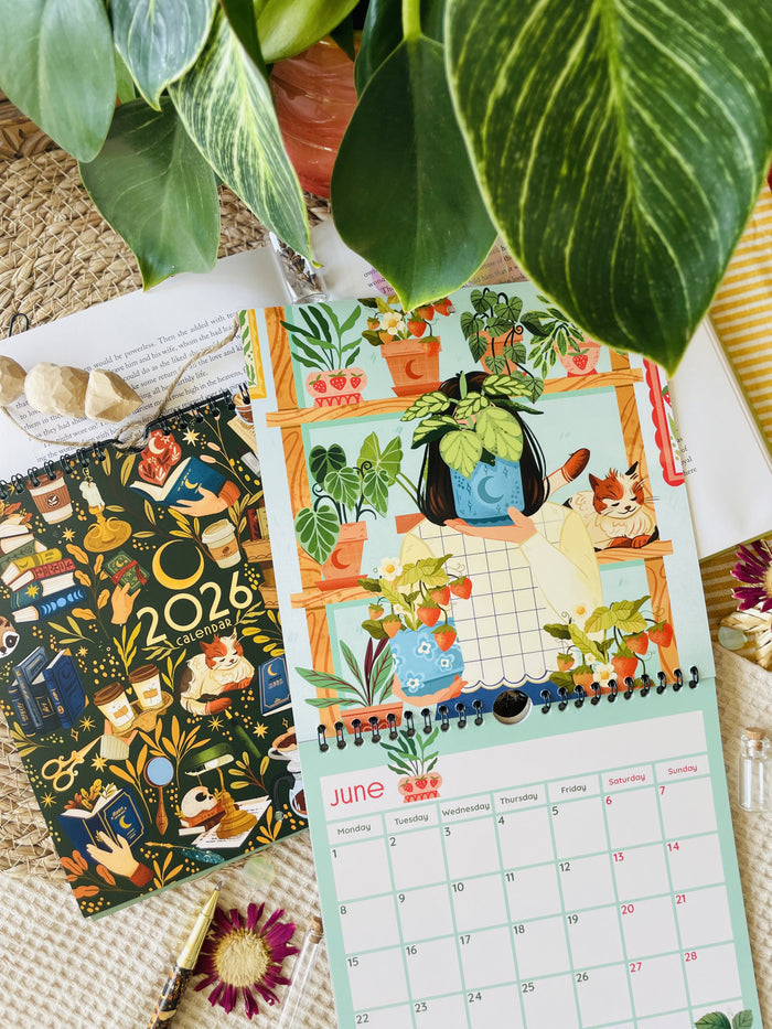 2026 Wall Calendar, Cozy Calendar