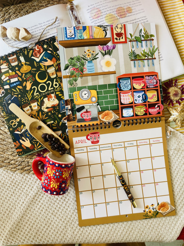 2026 Wall Calendar, Cozy Calendar