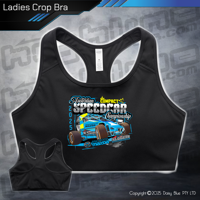 Active Bra Top - Australian Compact Speedcar Championship 2025