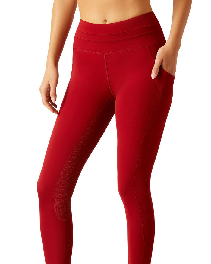 Sun-Dried Tomato Coloured Ariat Womens Eos 2.0 Full Seat Tight On A White Background #colour_sun-dried-tomato