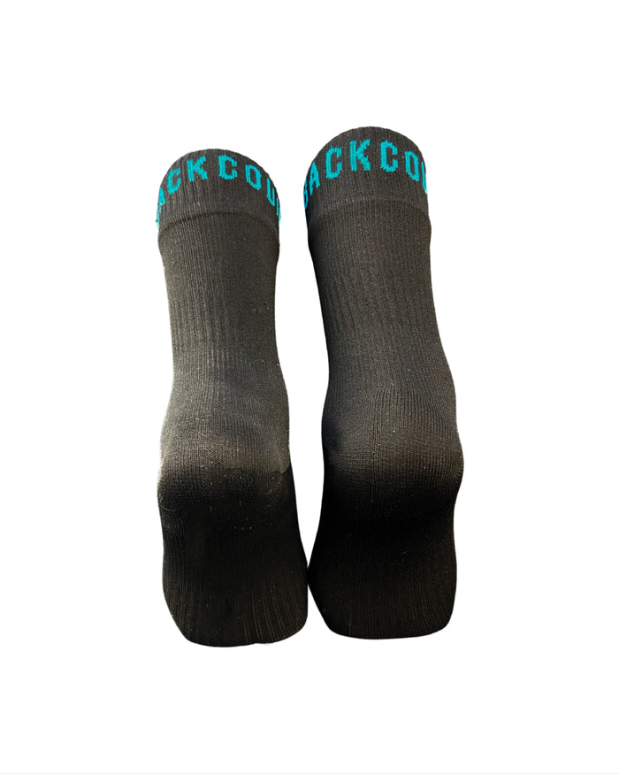 Backcountry Skinz Waterproof Merino Wool Mid Length Socks - Black