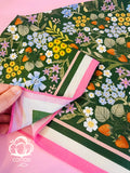 Backyard Garden Motive Scarf