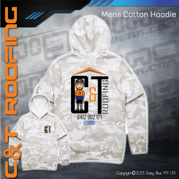 Camo Hoodie - C&T Roofing