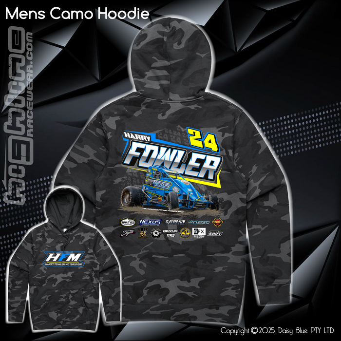 Camo Hoodie - Harry Fowler