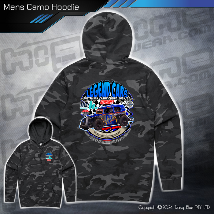 Camo Hoodie - Legend Cars 2025