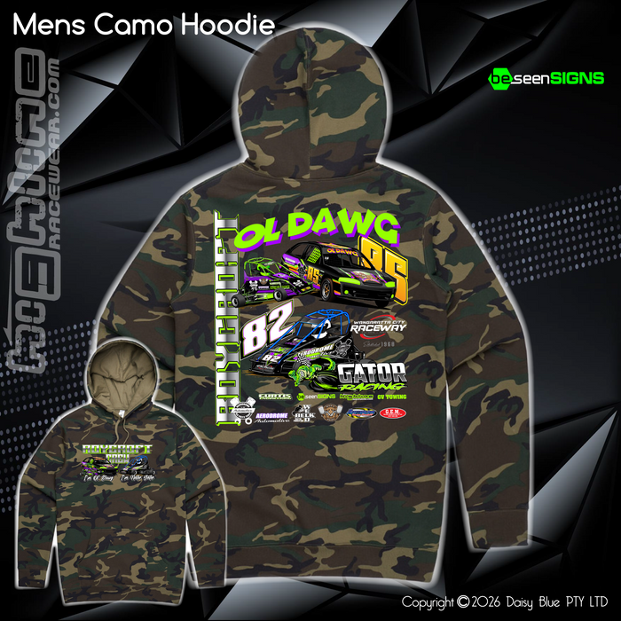 Camo Hoodie - Roycroft Brothers
