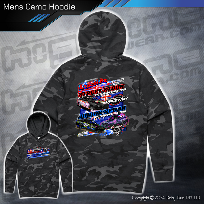 Camo Hoodie - Streetie/Junior Vic Title 2025