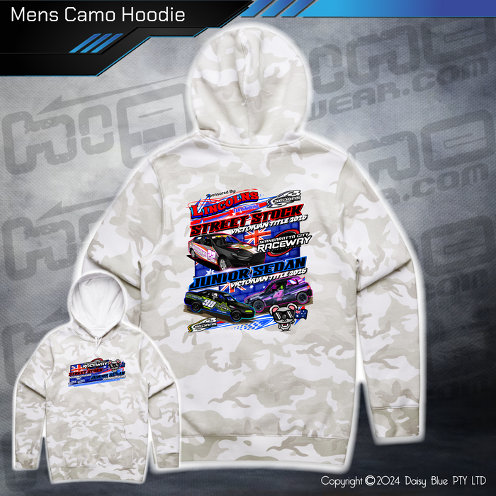 Camo Hoodie - Streetie/Junior Vic Title 2025