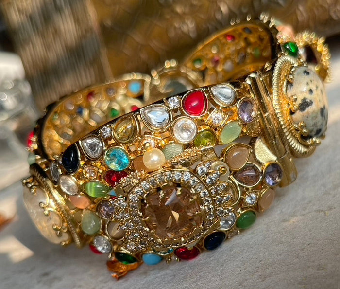 Celestial Navratna Majesty Bracelet