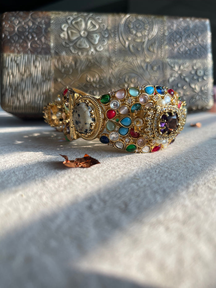 Celestial Navratna Majesty Bracelet