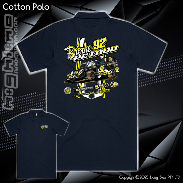 Cotton Polo - Brodie Petrou
