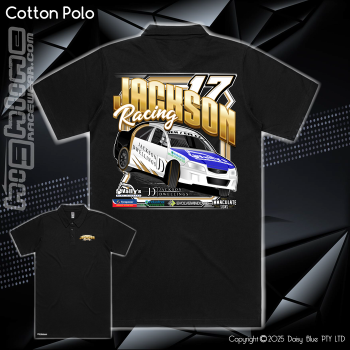 Cotton Polo - Jackson Racing