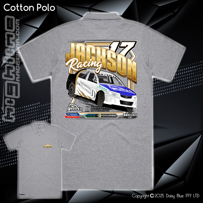Cotton Polo - Jackson Racing