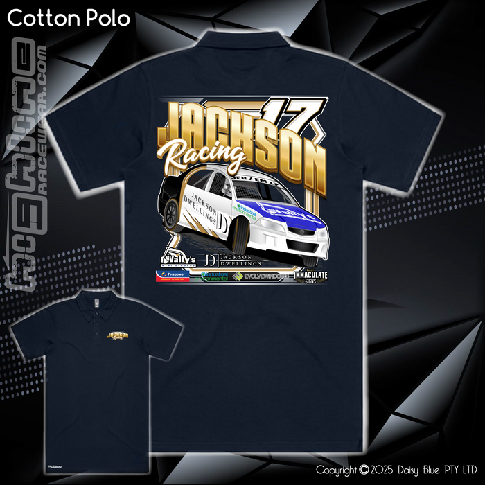 Cotton Polo - Jackson Racing