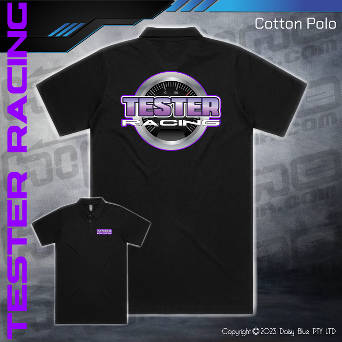 Cotton Polo - Tester Racing
