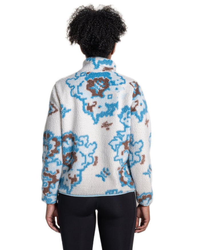 Horizon Print Coloured Craghoppers Womens Rosemary Overhead Top on white background #colour_horizon-print