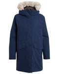 Blue Navy Coloured Craghoppers Womens Sofia II Jacket on white background #colour_blue-navy