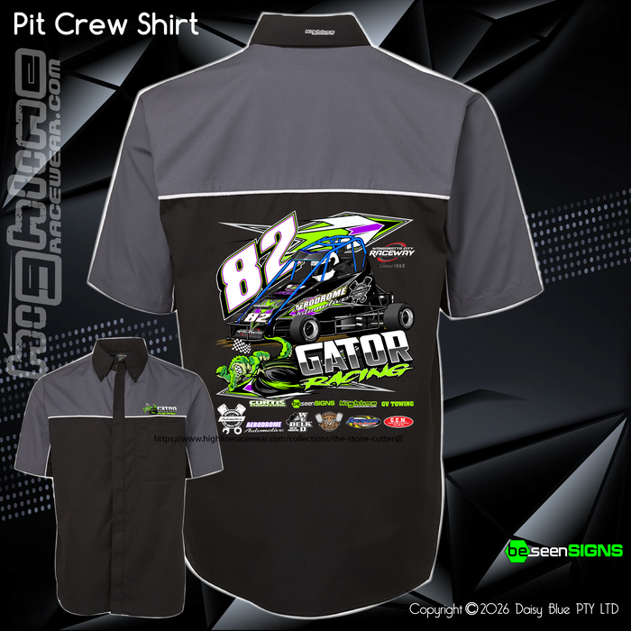 Crew Button Shirt - Nate 'GATOR' Roycroft