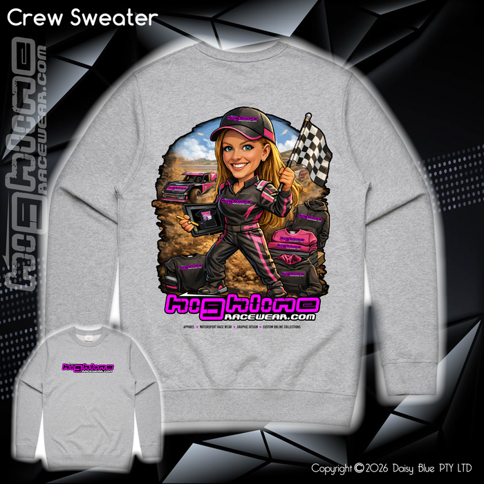 Crew Sweater - Ai Custom Caricature