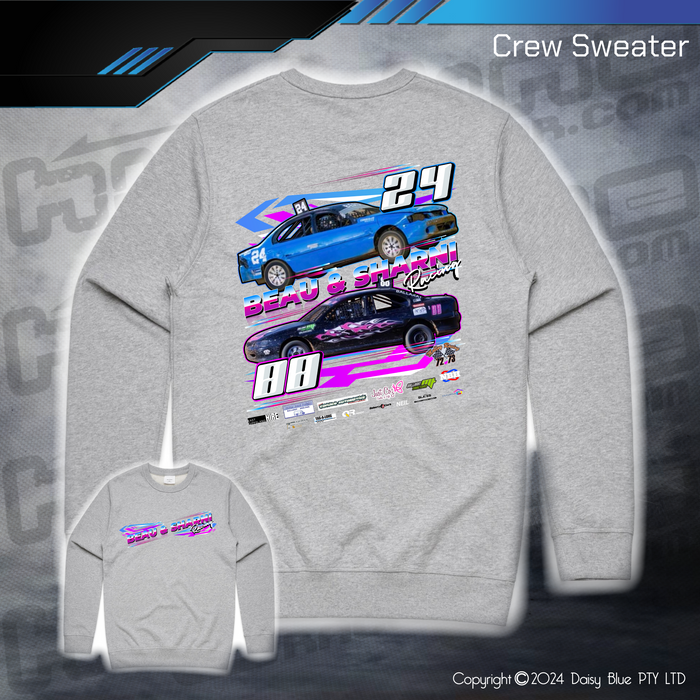 Crew Sweater - Beau & Sharni Racing