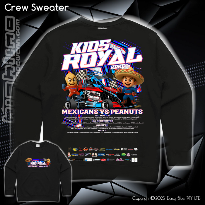 Crew Sweater - JQMV Kids Royal 2026