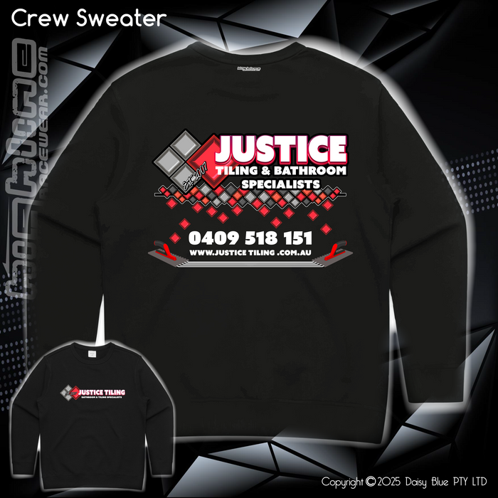 Crew Sweater - Justice Tiling
