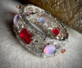 Crimson Opal Majesty Bracelet