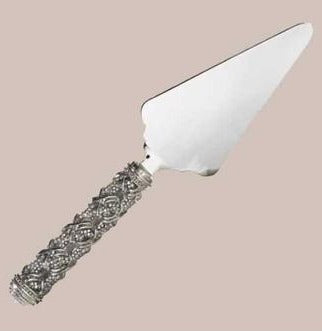 Crystal-Encrusted Chain Link Pie Server