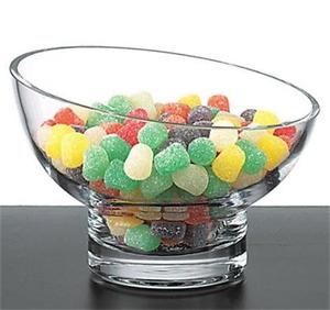 Crystal Slant Bowl