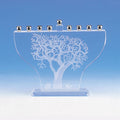 Crystal Tree Of Life Menorah