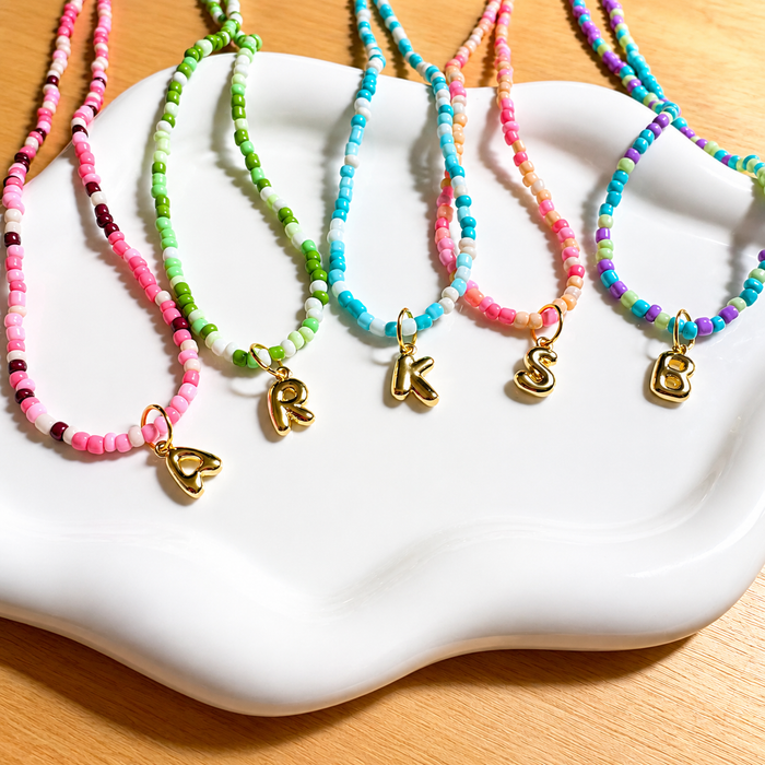 Dainty Seed Beaded Necklace