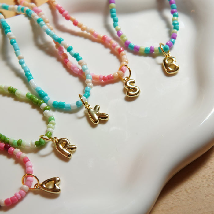 Dainty Seed Beaded Necklace
