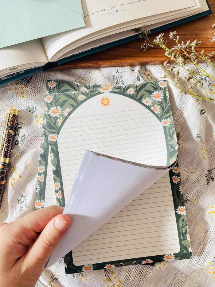 Daisy Letter Paper - Notepad A5 To Do