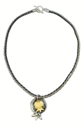 Dganit Hen 3-Tone Disc Necklace