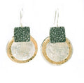 Dganit Hen Three-tone Wire Earrings