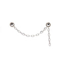 Diamond Cut Cable Chain + Dangle