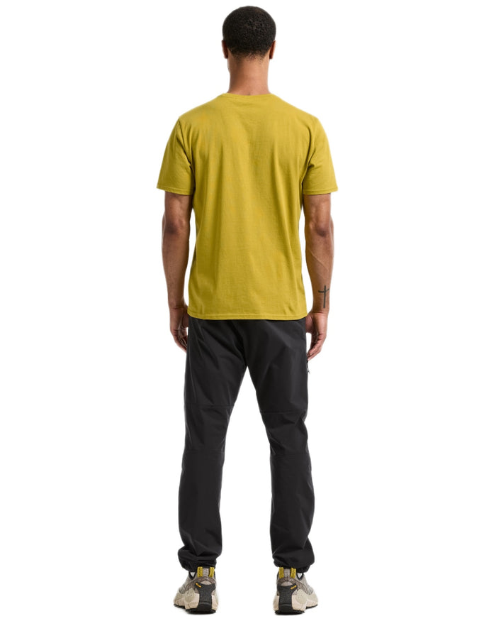 Black coloured Didriksons Mens Asher Pants on white background #colour_black