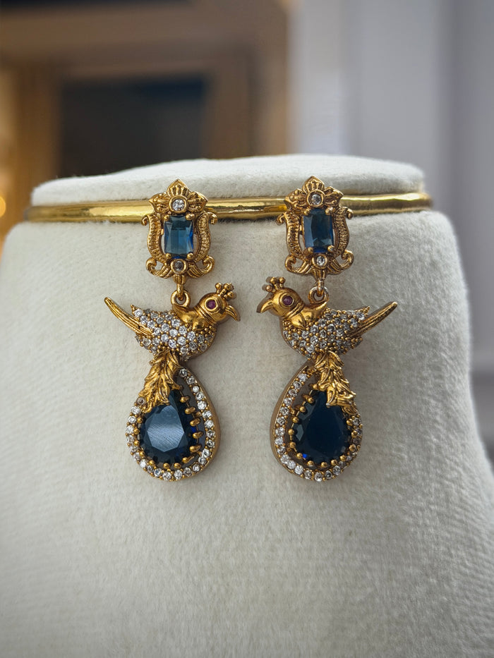 Elegant Bird Motif Necklace Set A104