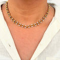 Elegant Cluster Choker Necklace Set