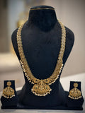 Elegant Lakshmi Floral Long Necklace Set