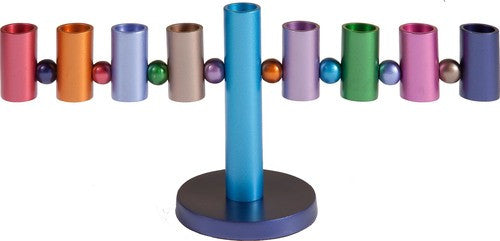 Emanuel Anodized Aluminum Menorah