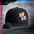 Embroidered Snap Back CAP - Olivia Shoobert