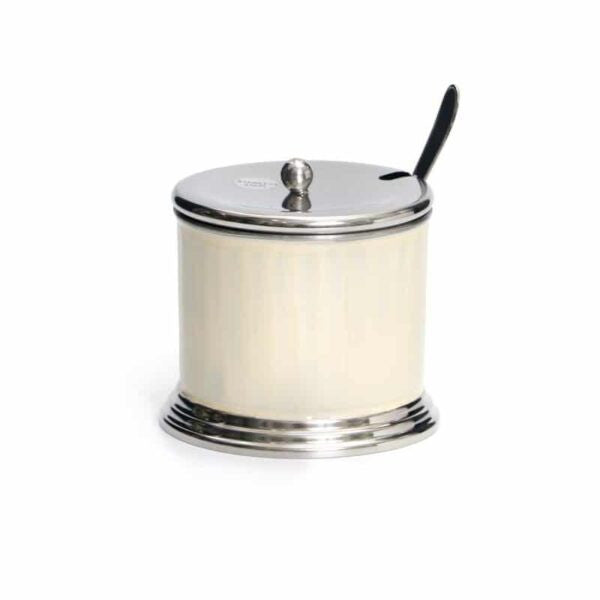 Enamel honey/jam/horseradish jar